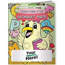aerial view a as shown coloring book - word - y bird - y the alphabet bird, image 1 of 3
