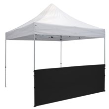 a black 10 standard tent half wall kit (unimprinted)