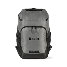 aerial view a gunmetal grey vertex(r) equinox laptop backpack, image 1 of 5
