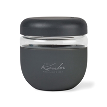 aerial view a charcoal wp porter seal tight container bowl - 24 oz, image 1 of 6