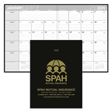 aerial view a group of classic monthly planner, image 1 of 2