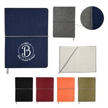 a group of heathered linen journal