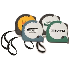 aerial view a group of construction pro 10 tape measure, image 1 of 2
