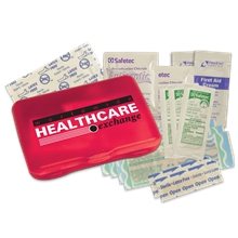a group of protect(tm) first aid kit