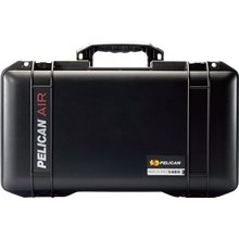 aerial view a black pelican(tm) air 1485 protector case(tm), image 1 of 7