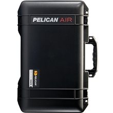 aerial view a black pelican(tm) air 1525 protector case(tm), image 1 of 6