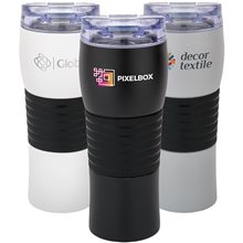 aerial view a group of urban peak(r) 20 oz java trail vacuum tumbler, image 1 of 2