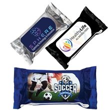 a group of antibacterial wet wipes 2.0, full color digital