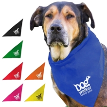 a group of cotton big doggy pet bandana