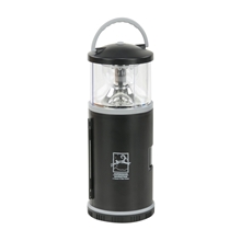 aerial view a black lantern with tool set, image 1 of 3