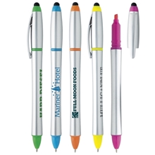 a group of twist highlighter pen combo