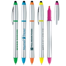 a group of twist highlighter pen combo