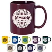 a group of budget mug - 11 oz (colors)