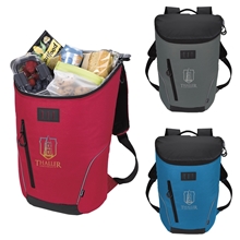a group of koozie(r) rogue cooler backpack