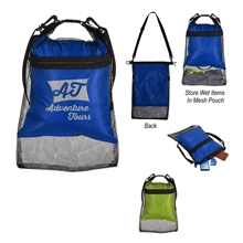 a group of double duty mesh dry bag