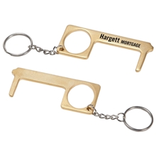 aerial view a brass brass no - touch protection tool, image 1 of 3