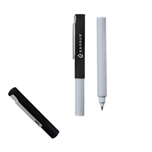 a black moma pocket cap - off ballpoint pen barrel detail magnetic cap black