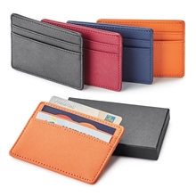 a group of toscano genuine leather rfid card holder