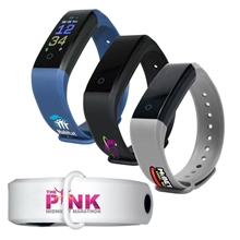a group of activity tracker wristband 2.0, full color digital