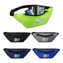 a group of hipster recycled rpet fanny pack