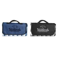 a group of fold up picnic blanket