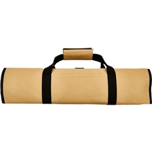 5 Piece BBQ Set (Bamboo) in Roll - Up Case