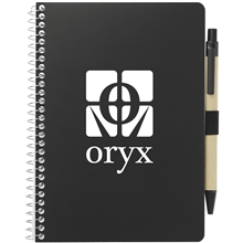 5 x 7 FSC Mix Spiral Notebook with Pen
