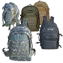 a group of heavy duty laptop backpack with molle straps