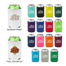 a group of colorful collapsible can cooler