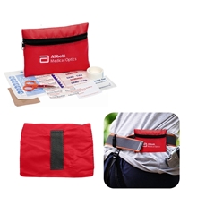 a group of essential 14- piece first aid kit