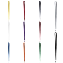 aerial view a group of 3/8 one ply cotton lanyard, image 1 of 2