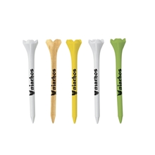 a group of plastic chip pak tee set