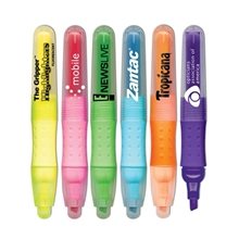 aerial view a group of gripper(tm) - rubber grip highlighter, image 1 of 2