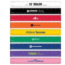 aerial view a group of high - impact plastic ruler, image 1 of 2