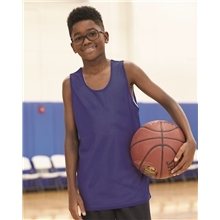 a group of badger - youth pro mesh reversible tank top - colors