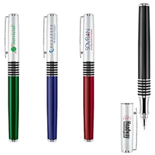 a group of translucent rollerball pen