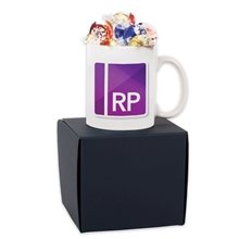 a group of premium mug gift box with lindt chocolates