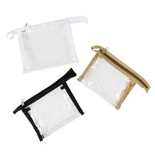 a group of pvc toiletry bag