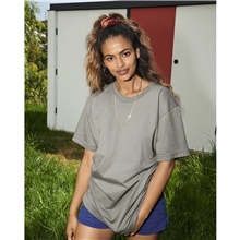 a group of american apparel - unisex organic fine jersey short sleeve t - shirt - colors
