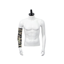 aerial view a multi-colored displaysplash ice silk printed arm sleeve - xl, image 1 of 7