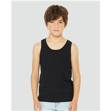a group of bella + canvas - youth jersey tank