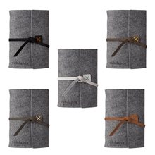 a group of sequoia large felt journal