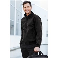 a group of port authority(r) soft shell bomber jacket