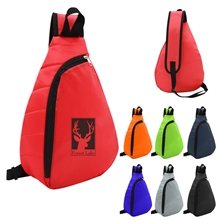 a group of puffy sling backpack