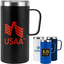 a group of embark tall mug with spill - proof clear sip - lid 20 oz