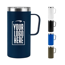 a group of embark tall mug with spill - proof clear sip - lid 20 oz