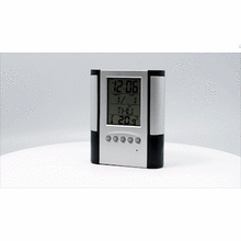 a group of multi - function desk caddy clock