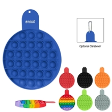 a group of promotional custom push pop it circle stress reliever game