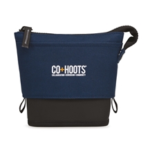 aerial view a navy mobile office pencil case, image 1 of 6