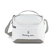 aerial view a white lunar box cooler, image 1 of 4